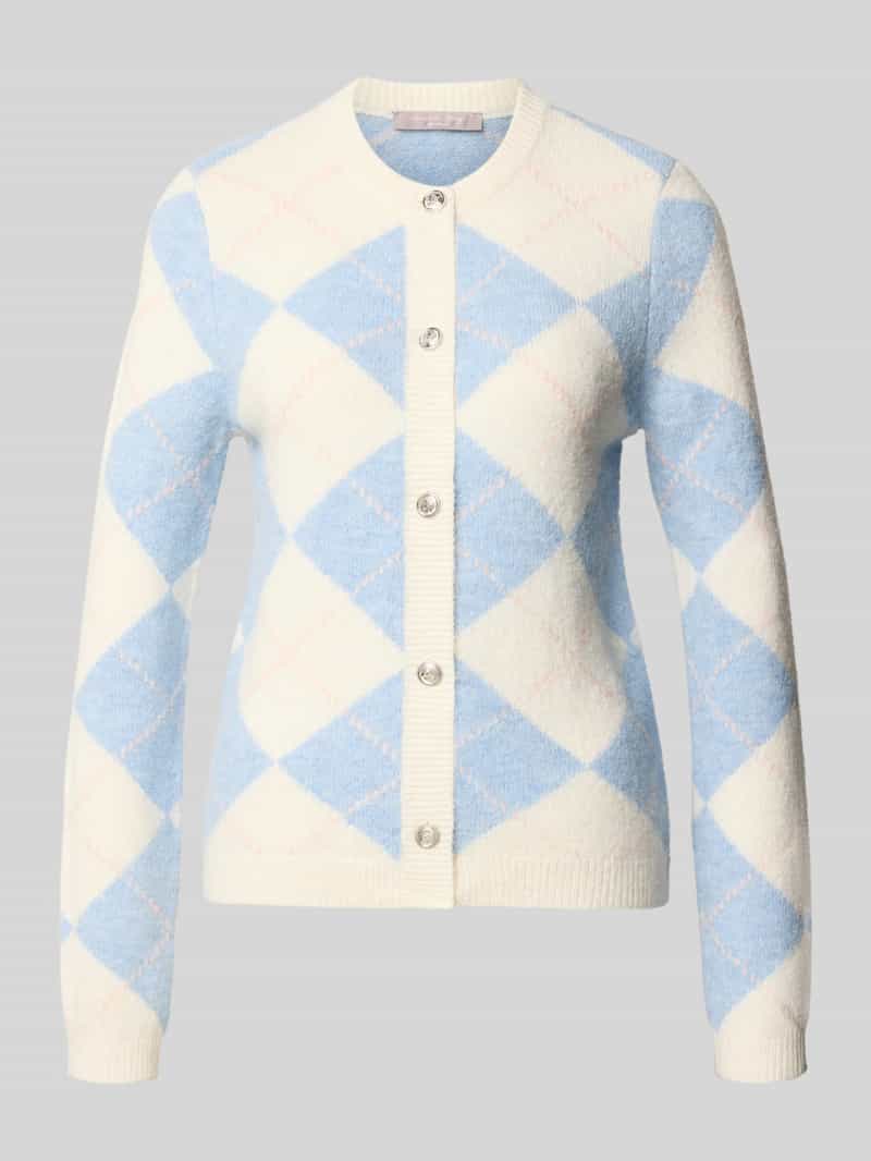 Christian Berg Woman Selection Regular fit gebreid jack met wol