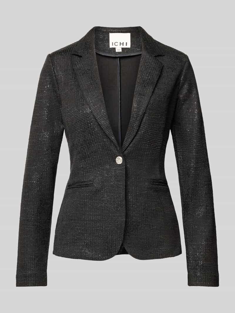 Ichi Slim fit blazer met reverskraag model 'Kate'