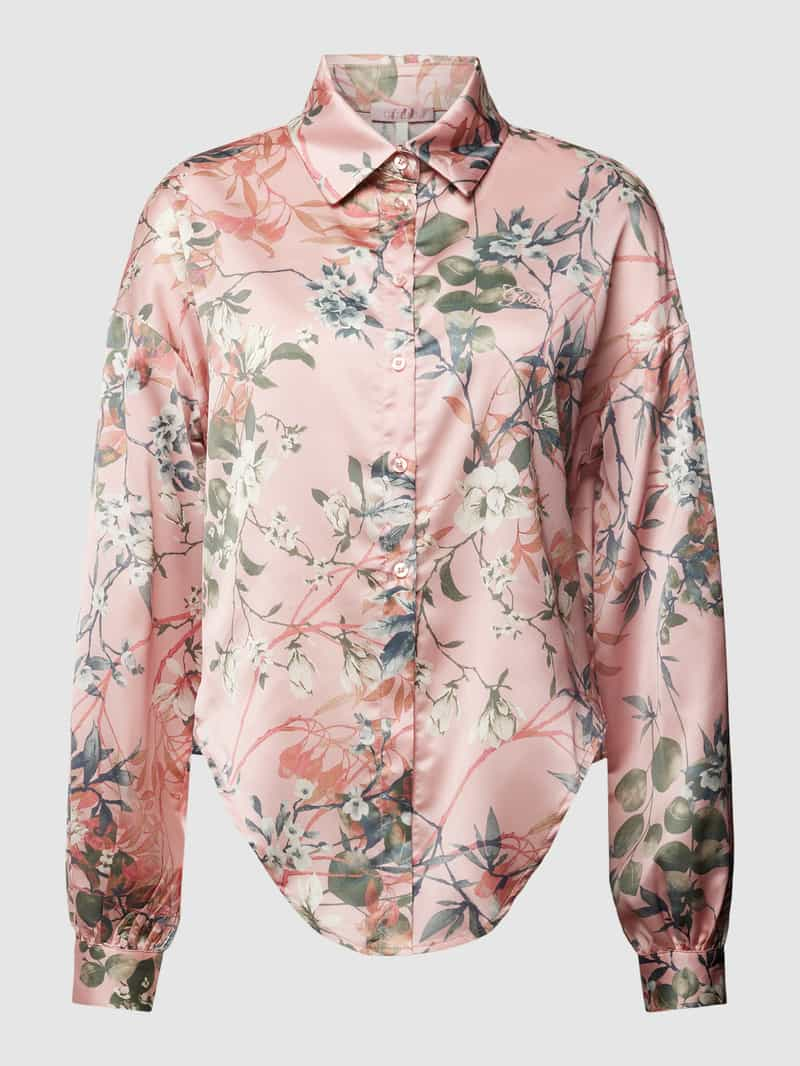 Guess Blouse met bloemenprint model 'BOWED JUN'