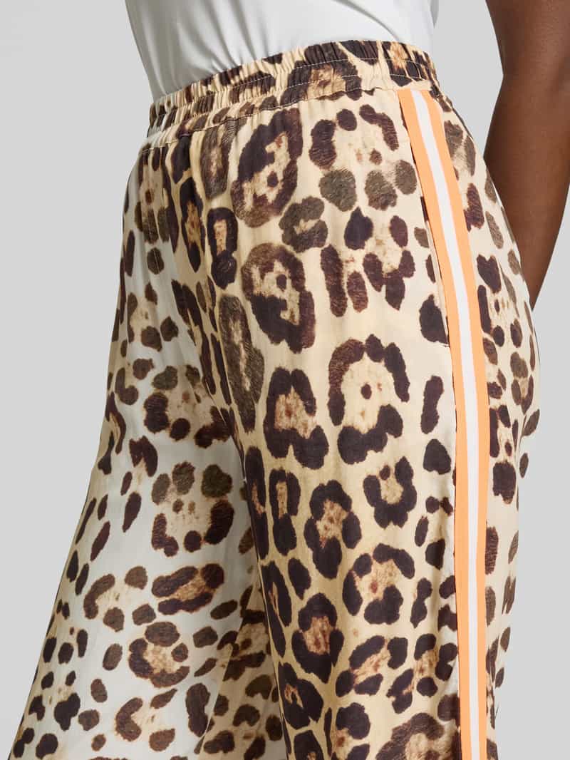 Emily Van den Bergh Stoffen broek met elastische band