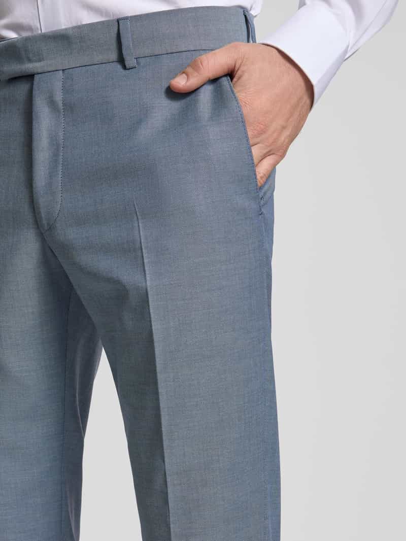 Strellson Regular fit pantalon met riemlussen model 'Melwin2'