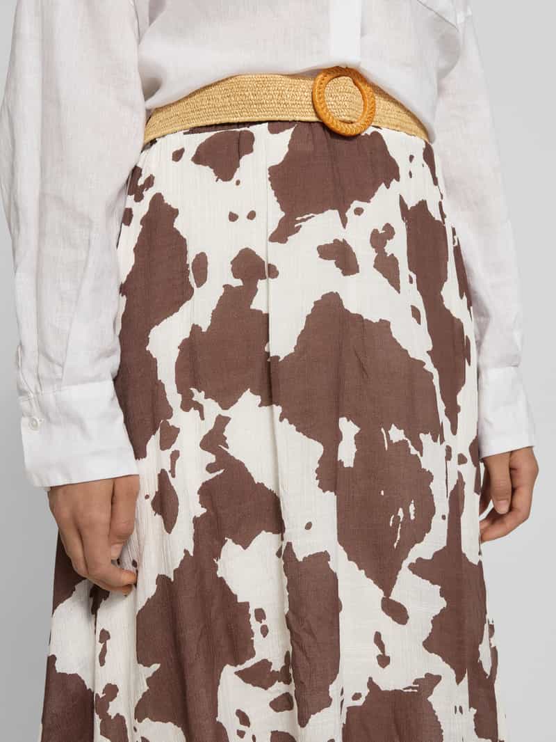 ZABAIONE Midirok met riem model 'Le44naa'
