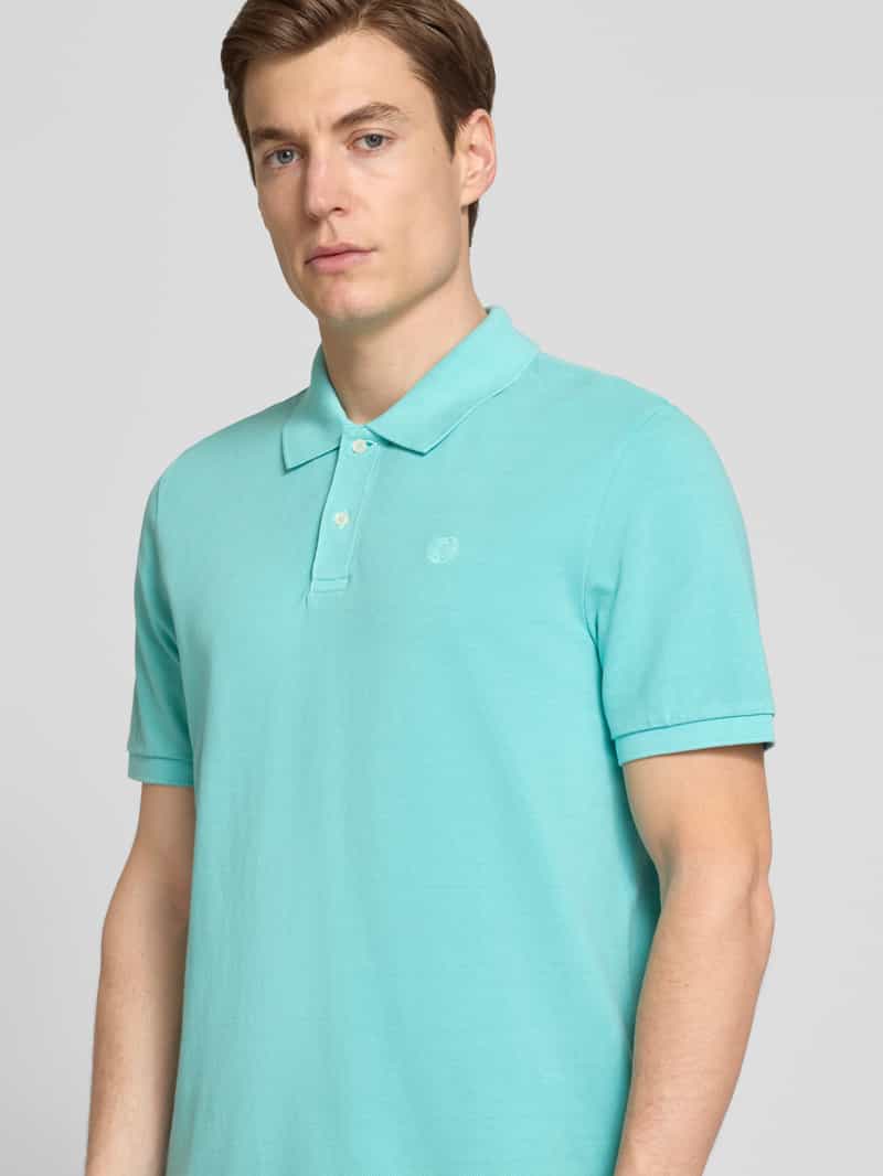 ECOALF Regular fit poloshirt met logostitching model 'TEDANALF'