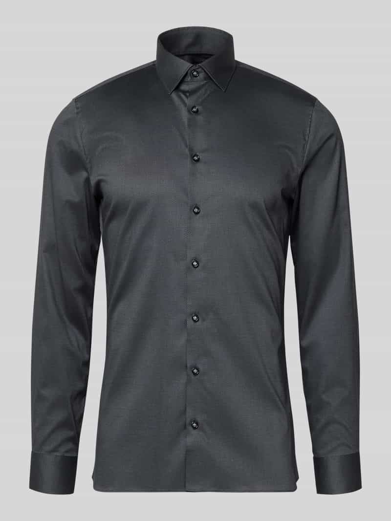 Super Slim fit zakelijk overhemd van katoenmix