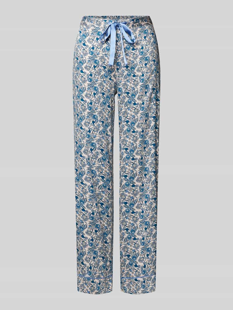 CCDK Copenhagen Straight leg pyjamabroek met tunnelkoord model 'Janet'