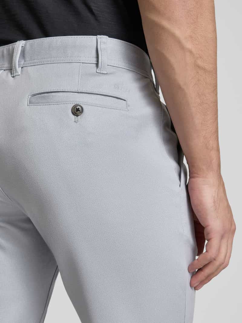 MCNEAL Slim fit chino met steekzakken
