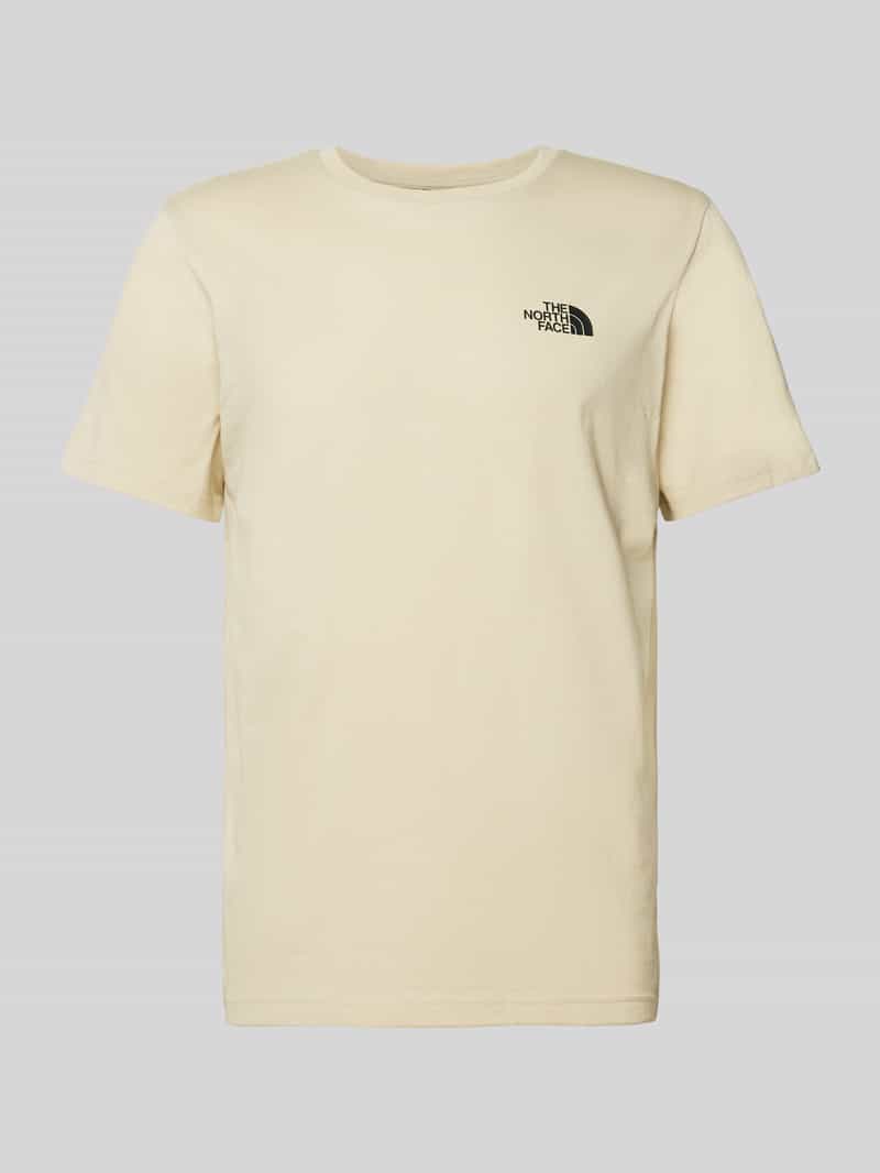 The North Face T-shirt met labelprint model 'Simple dome'