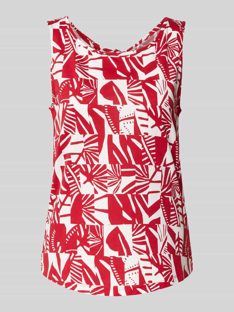 s.Oliver RED LABEL Regular fit top van katoenmix