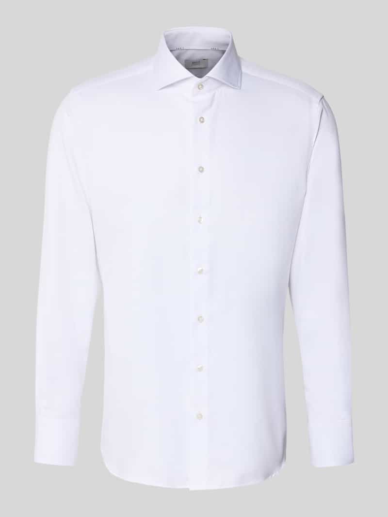 Eterna Modern fit zakelijk overhemd met haaikraag