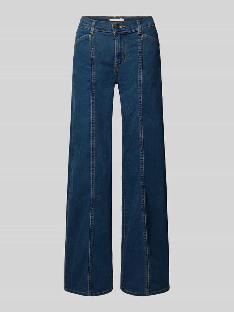 Wide Leg Jeans van katoenmix model '318'