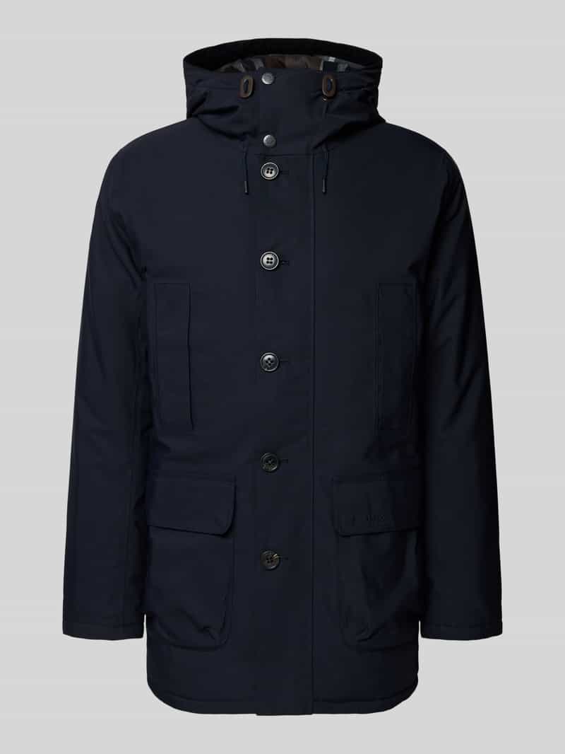 Barbour Regular fit parka van katoenmix model 'BEAUFORT'