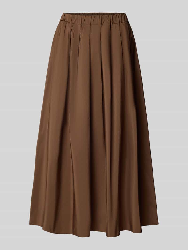 Weekend Max Mara Uitlopende midirok met tailleriem