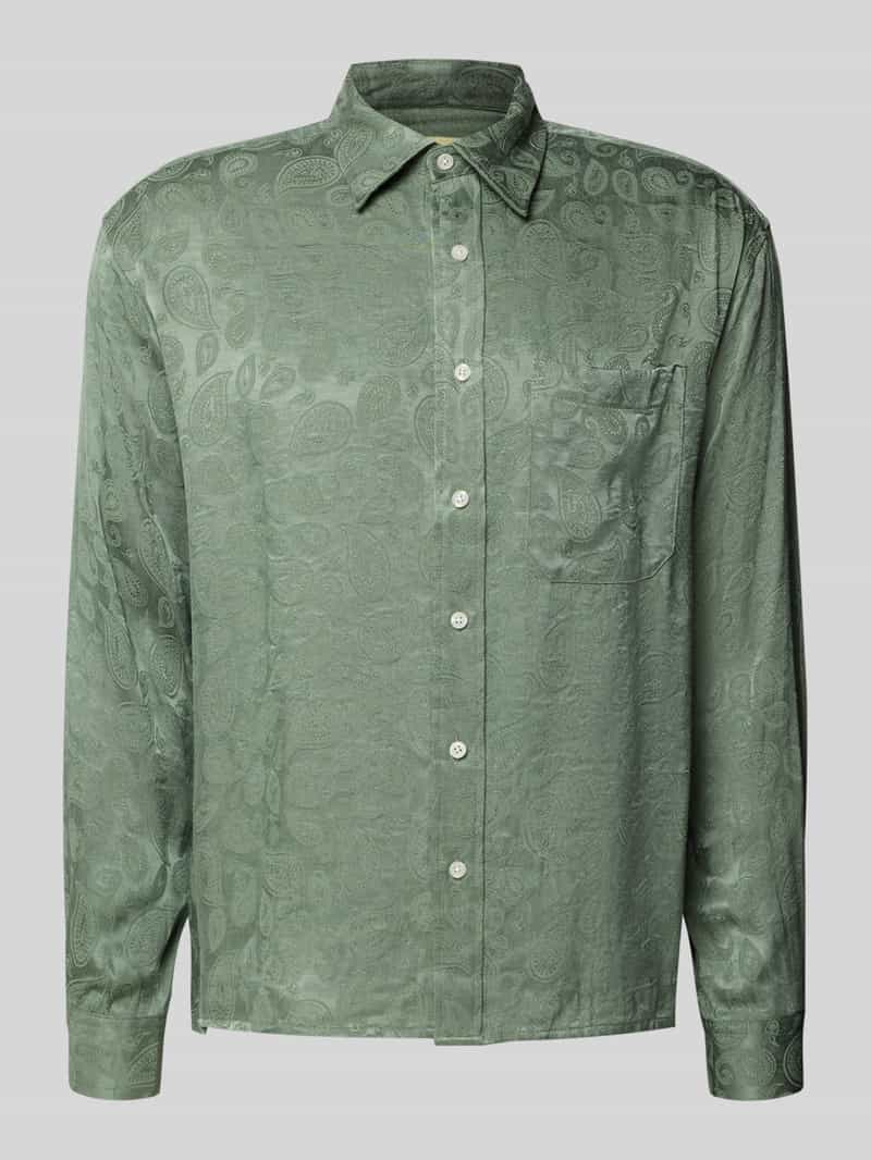 WOODBIRD Vrijetijdsoverhemd met knoopsluiting model 'Buzo'