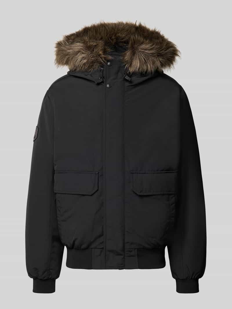 Superdry Bomberjack met labelpatch model 'Everest'
