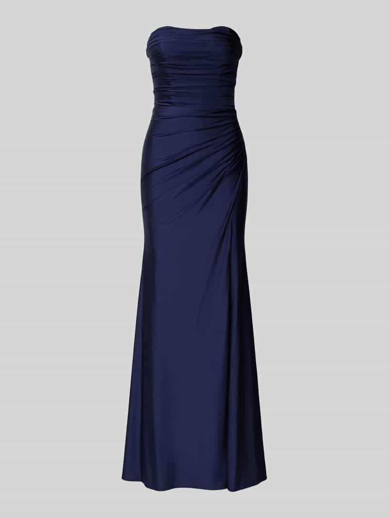 Mascara Avondjurk met verlengd rugpand en plooien