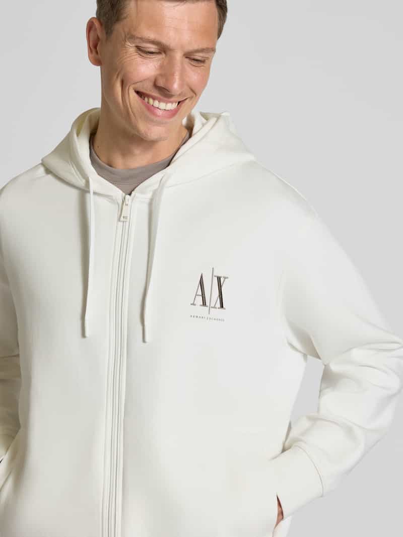 Armani Exchange Sweatjack met capuchon