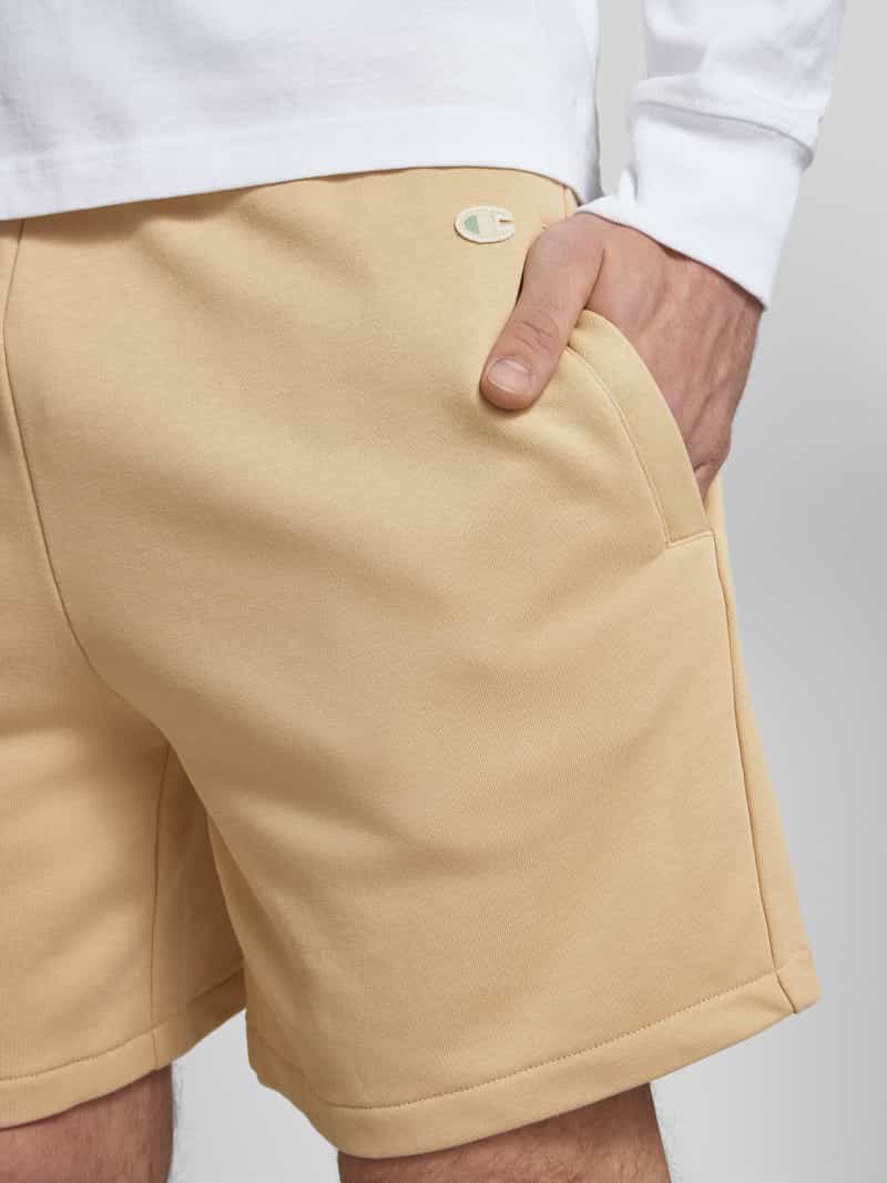 Champion Relaxed fit sweatshorts met logobadge model 'Sustainable'