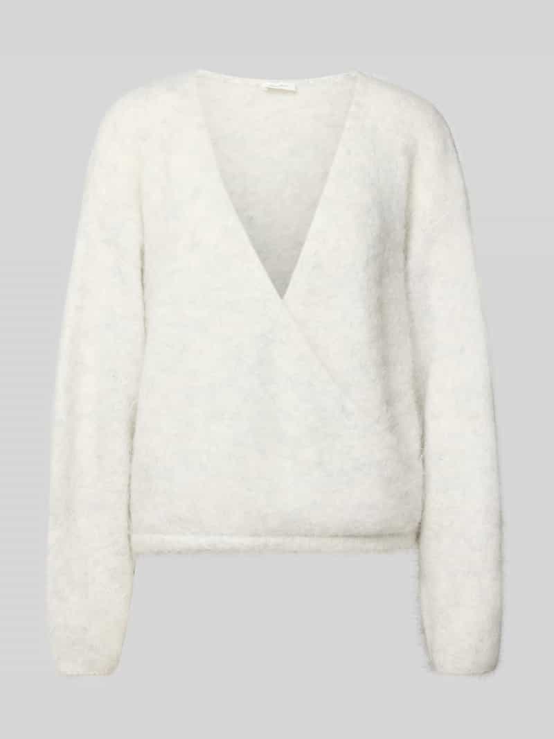 American vintage Gebreide pullover met V-hals model 'NUNY'