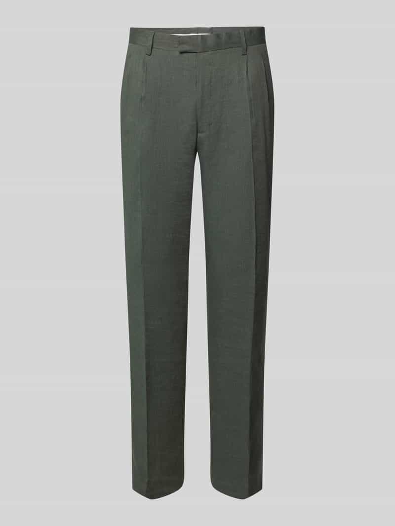 MCNEAL Stoffen broek met Franse steekzakken