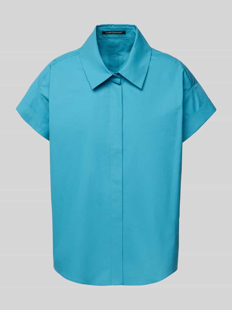 LUISA CERANO Relaxed fit blouse met kapmouwen