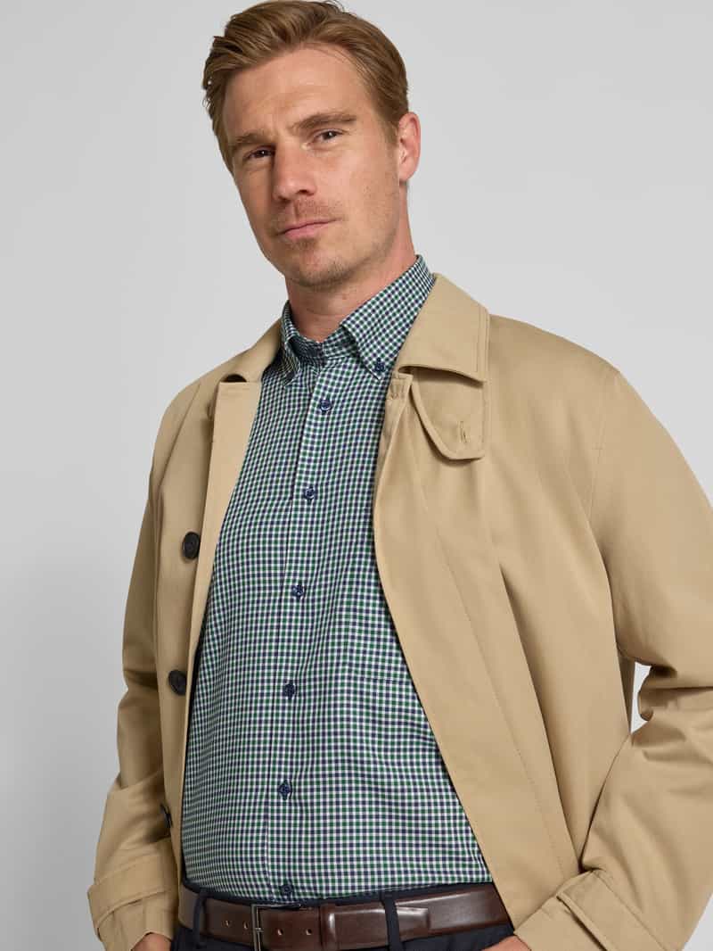 Eterna Comfort fit zakelijk overhemd met button-downkraag
