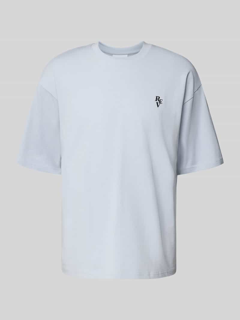 Relaxed fit T-shirt met ronde hals
