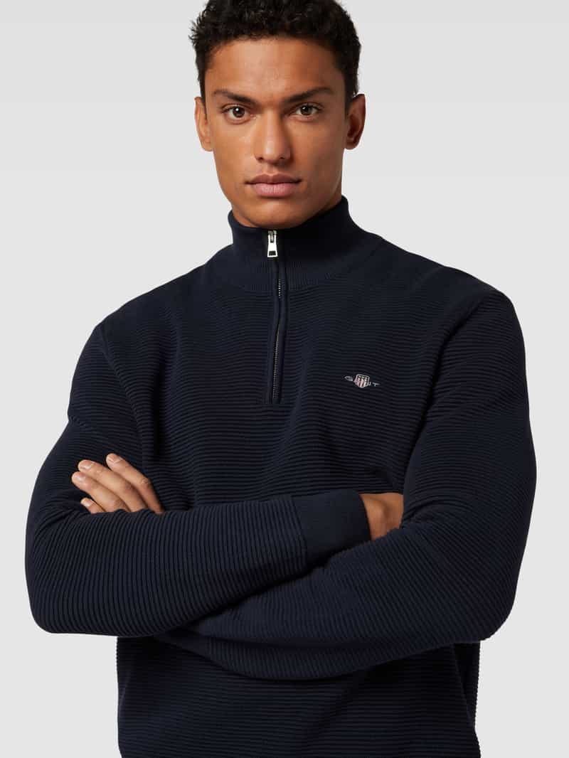 Gant Gebreide pullover met structuurmotief