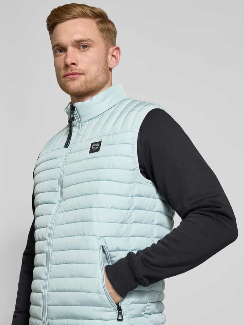 Lerros Bodywarmer met labeldetail