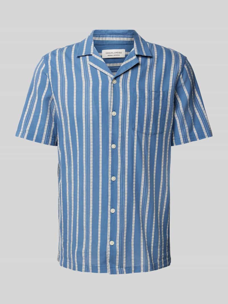 casual friday Vrijetijdsoverhemd met reverskraag model 'MILTON'