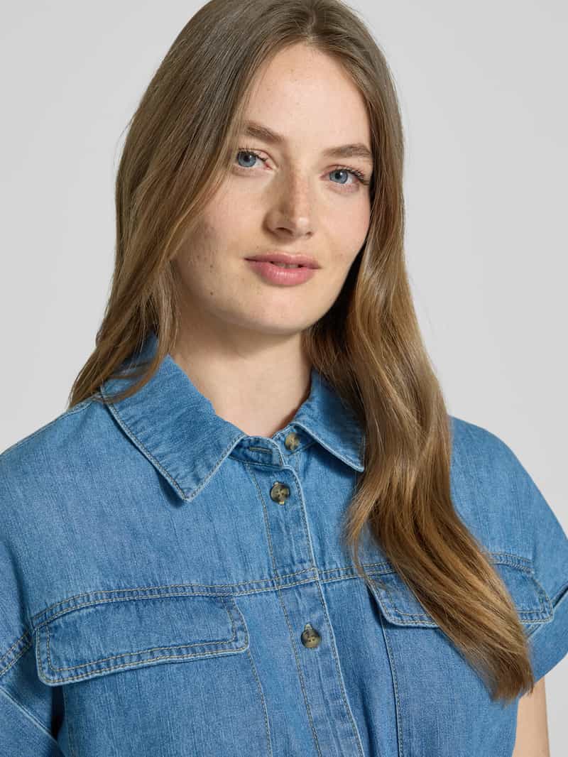 Vero Moda Getailleerde jeansjurk van puur katoen model 'NOTUS'