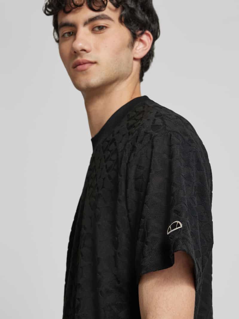 Ellesse T-shirt met structuurmotief model 'APRICALE'