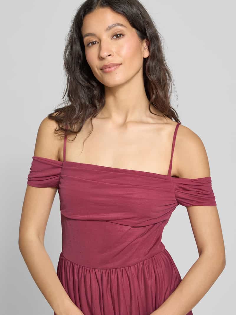GUIDO MARIA KRETSCHMER WOMAN Avondjurk met spaghettibandjes model 'Elia'