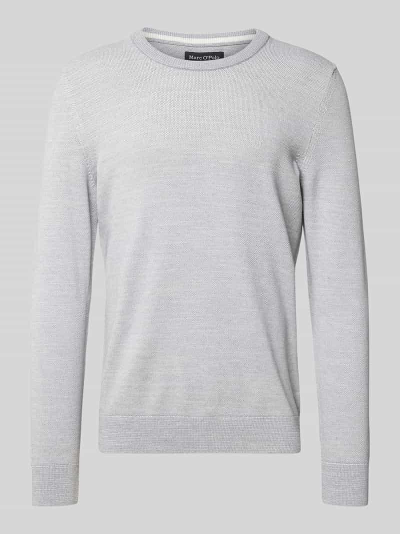 Marc O'Polo Regular fit gebreide pullover van zuiver katoen