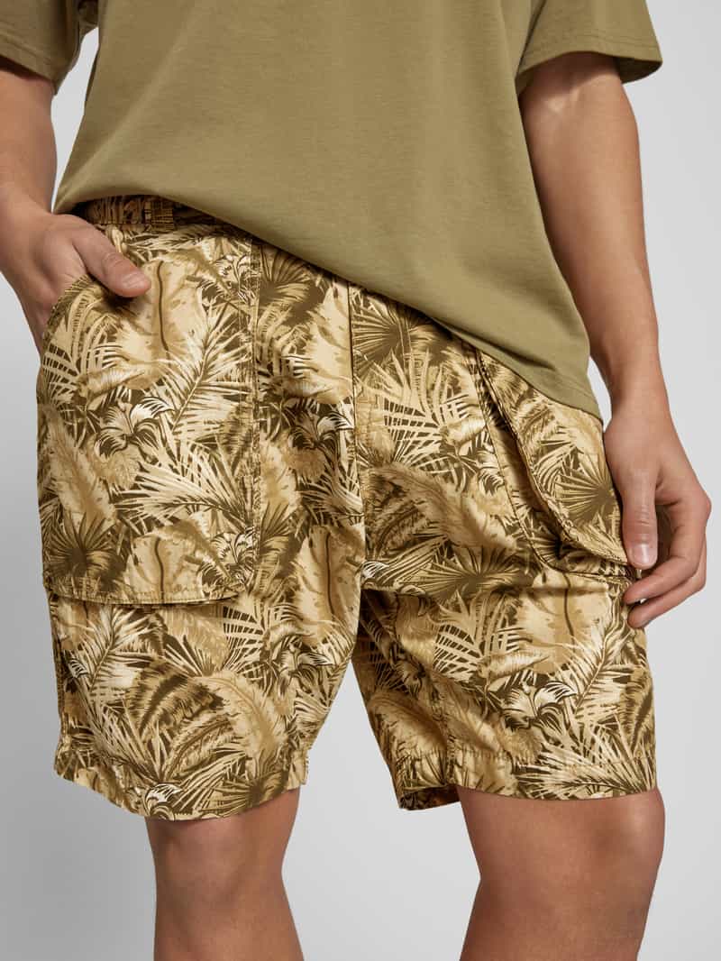 alpha industries Regular fit bermuda met steekzakken model 'Honolulu'