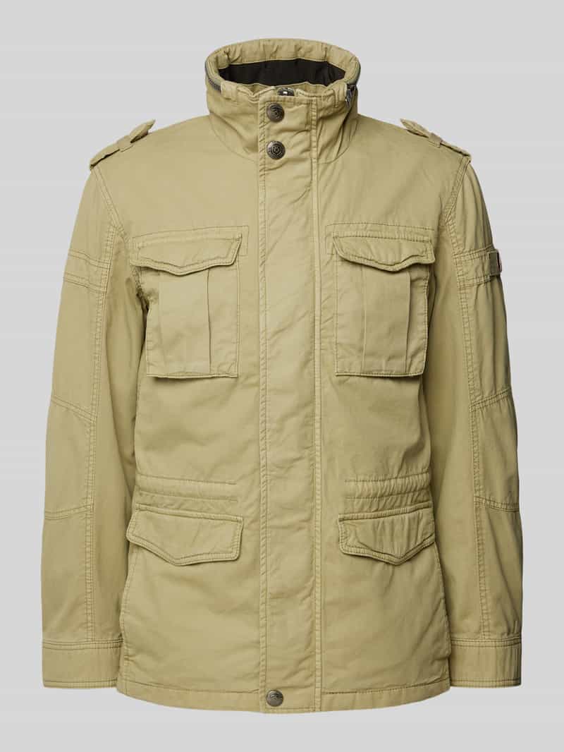 Wellensteyn Regular fit functioneel jack in military-look model 'COLONEL'