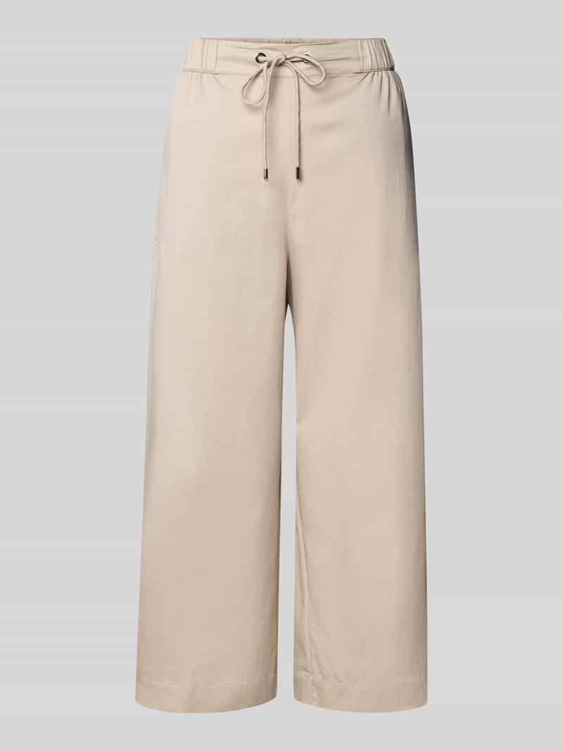 s.Oliver BLACK LABEL Wide leg culotte van popeline