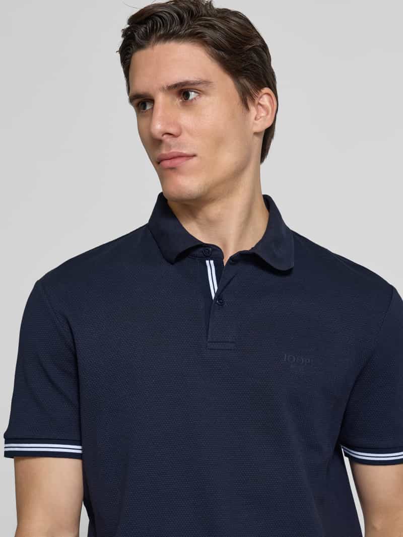 JOOP! JEANS Poloshirt met labelprint model 'Amare'