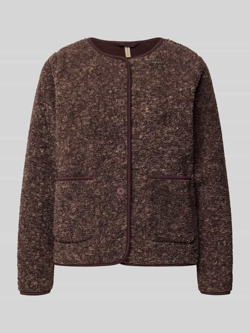 Soyaconcept Blouson met bouclé-structuur model 'SC-GERTRUD 3'