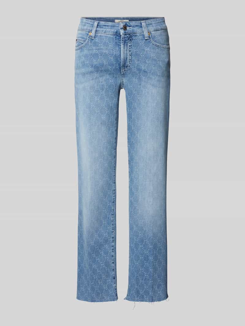 CAMBIO Regular fit jeans met verkort model 'PARIS EASY KICK'