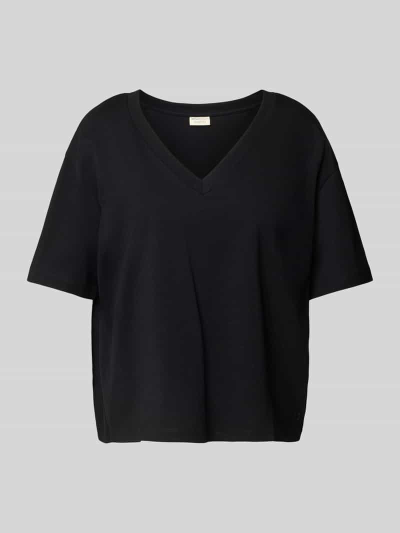 Tom Tailor Denim Boxy fit T-shirt van puur katoen