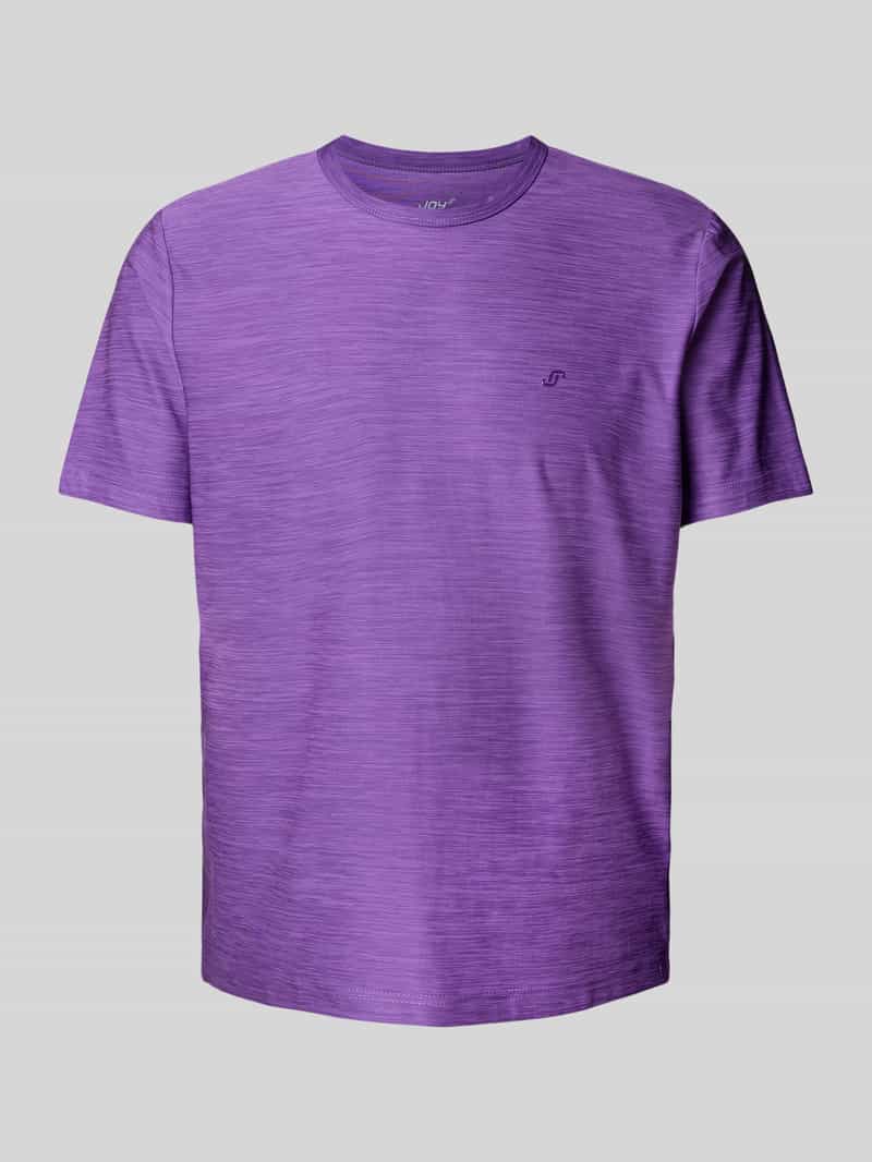Joy T-shirt met labelprint model 'VITUS'