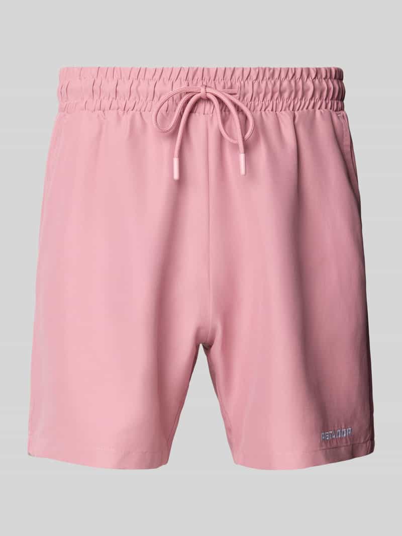 Zwembroek met labelstitching