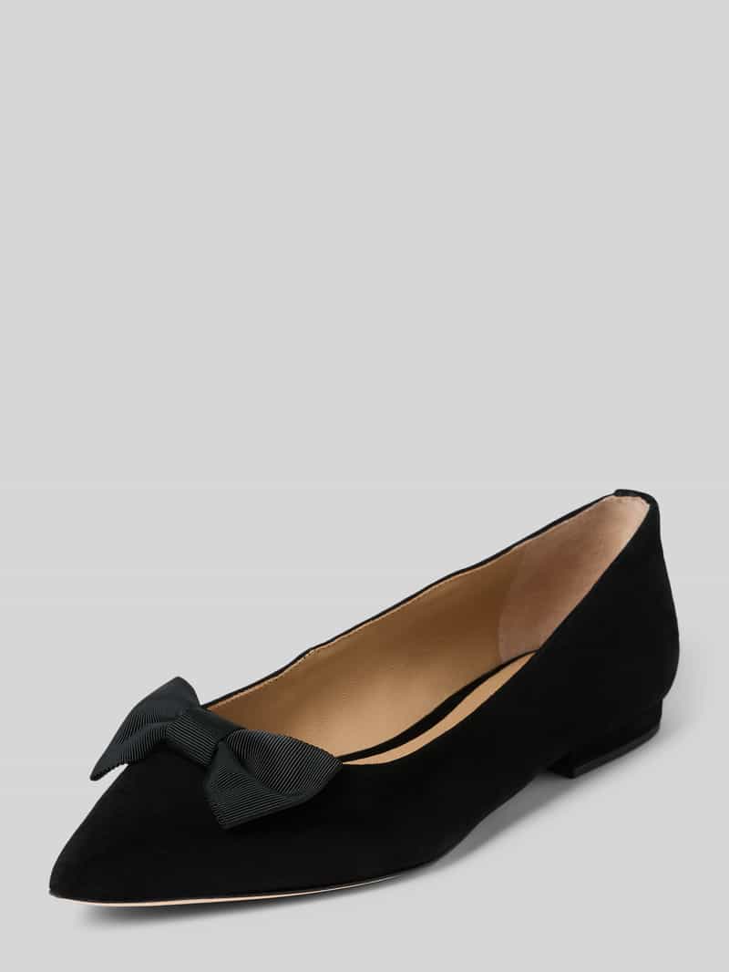 Lauren Ralph Lauren Ballerina's met strikdetail, model 'LONDYN'