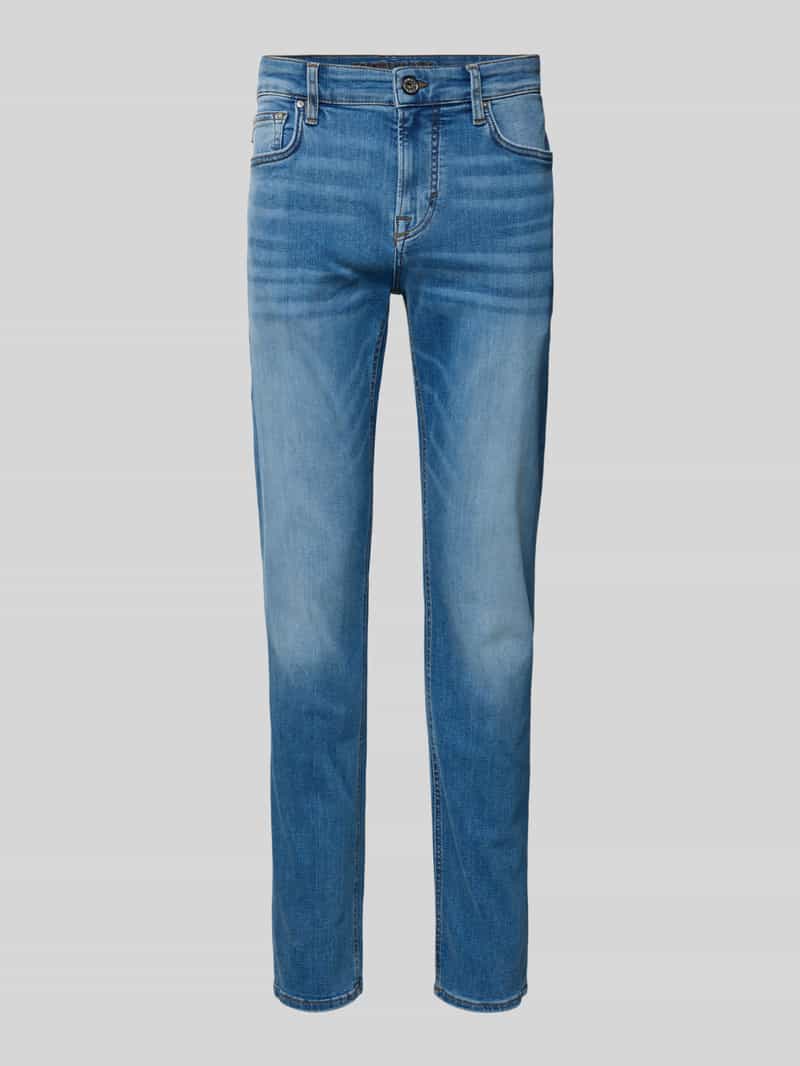 regular fit jeans met 5-pocketmodel model 'Mitch'