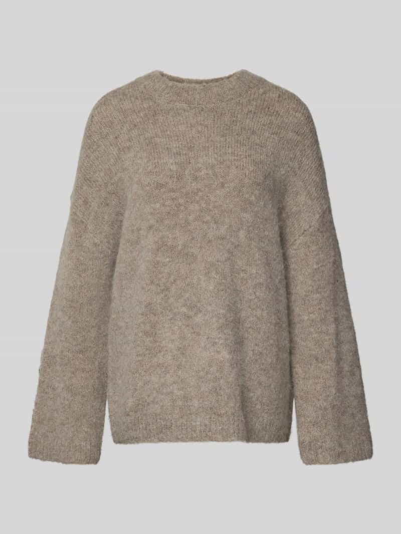 Selected Femme Oversized gebreide pullover van alpacamix model 'GABRIELLA'