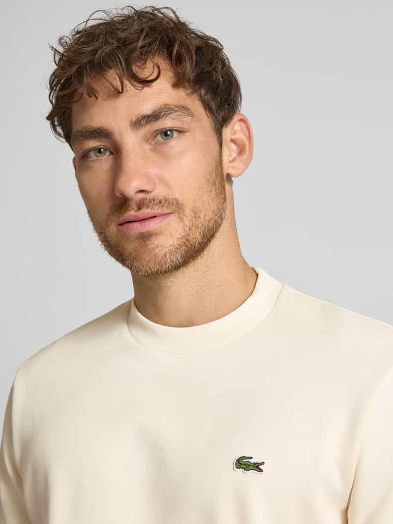 Lacoste Regular fit sweatshirt van katoenmix