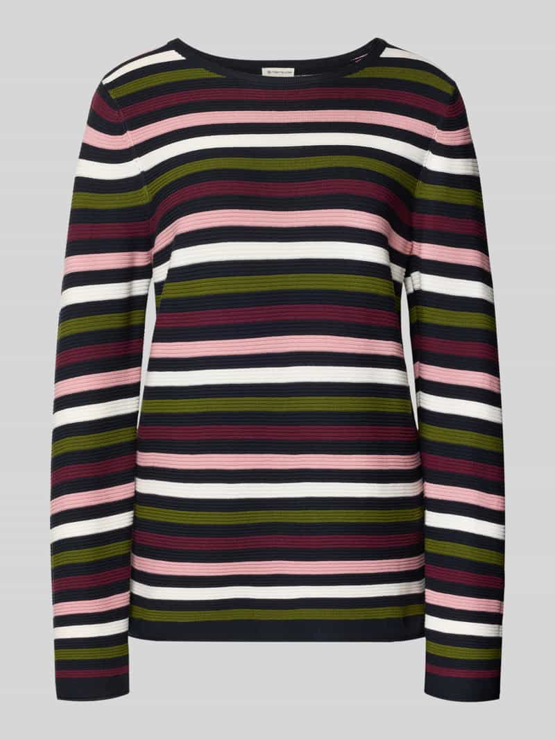 Tom Tailor Regular fit pullover van puur katoen
