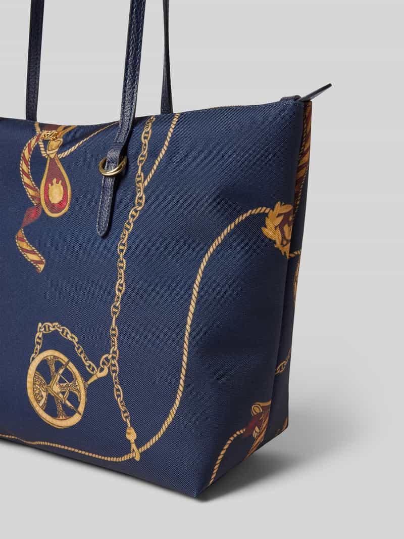 Lauren Ralph Lauren Handtas met labelapplicatie model 'KEATON'