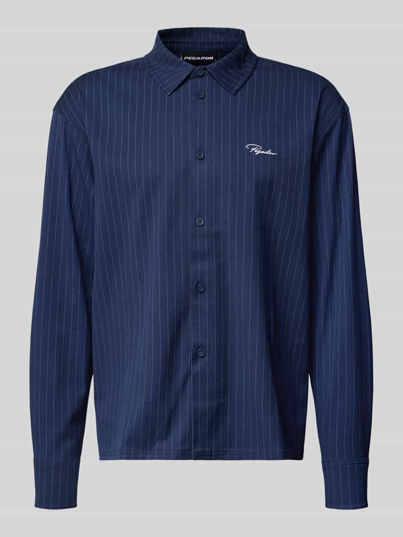 Pegador Oversized vrijetijdsoverhemd met labelstitching model 'Pikal'
