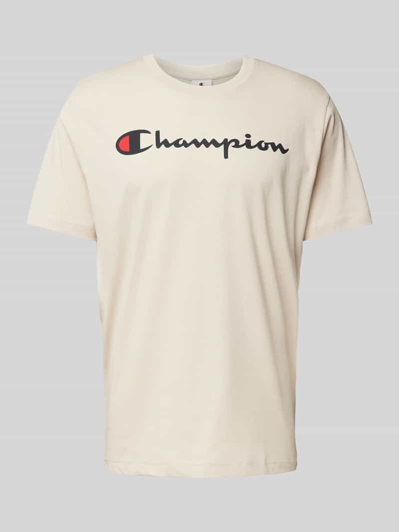Champion T-shirt met labelprint